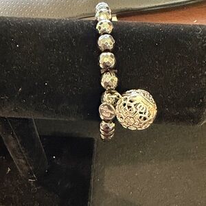 Origami Owl Silver Charm Bracelet